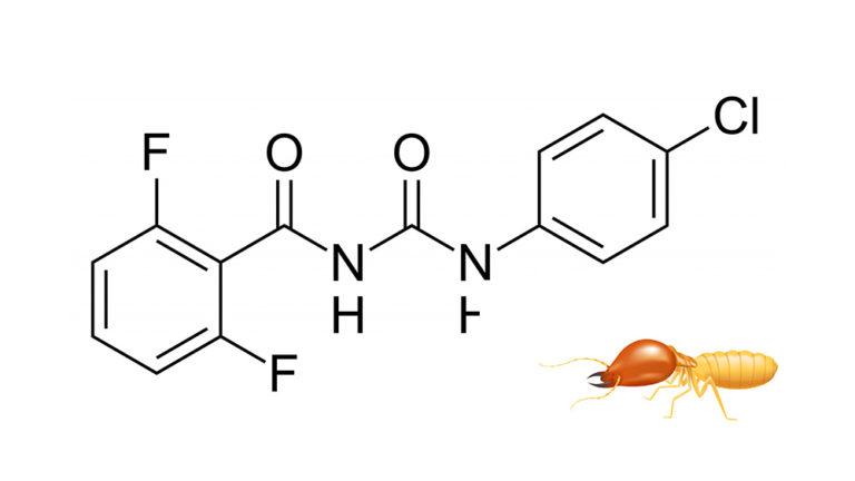 Imagen diflubenzurón y termita